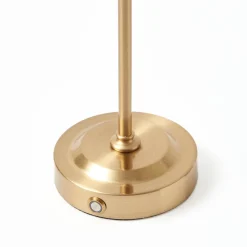 Mrs. Alice Edie Tall Rechargeable Lamp with Pink Ikat Bow Shade (18cm)< Rechargeable Table Lamps | For Her