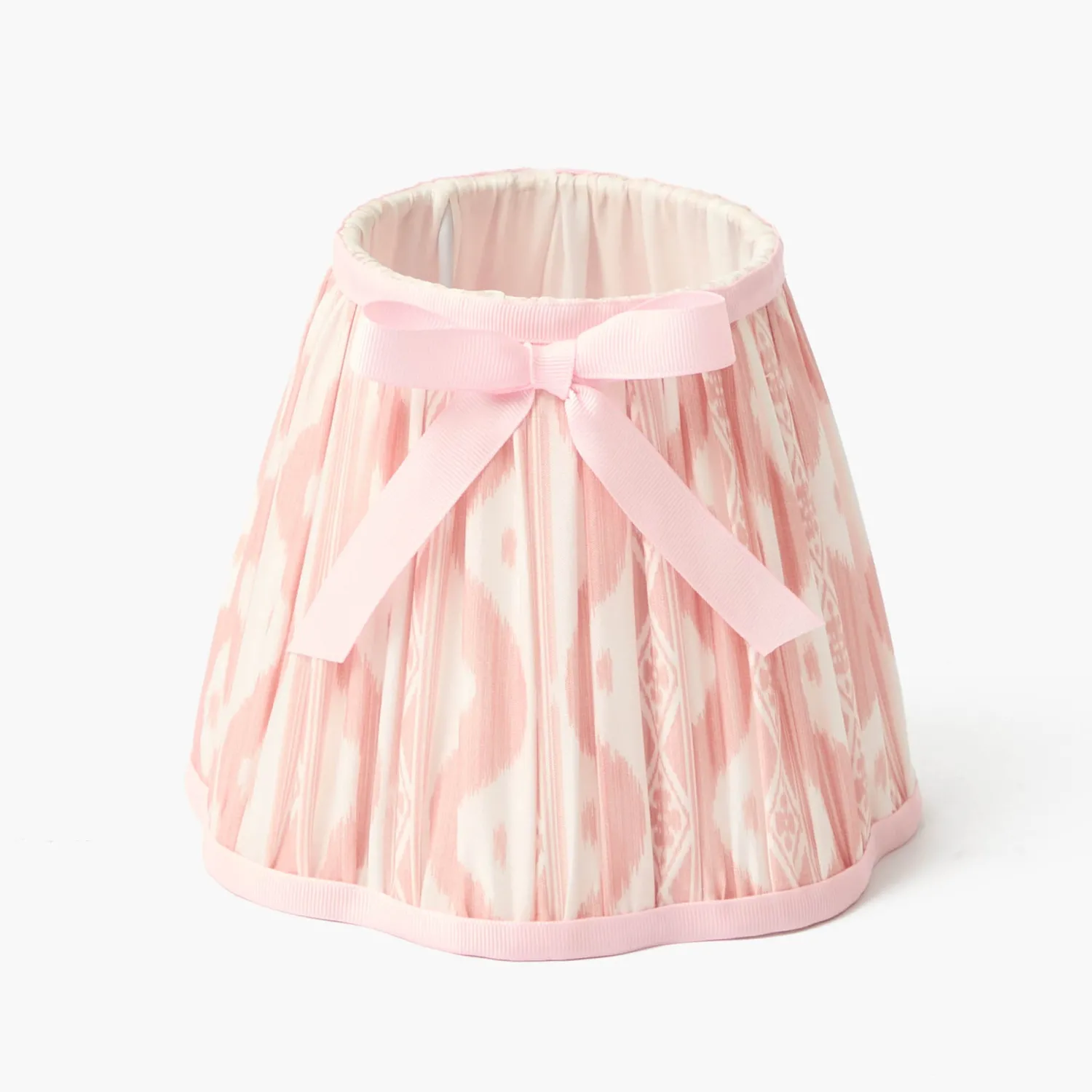 Mrs. Alice Edie Tall Rechargeable Lamp with Pink Ikat Bow Shade (18cm)< Rechargeable Table Lamps | For Her
