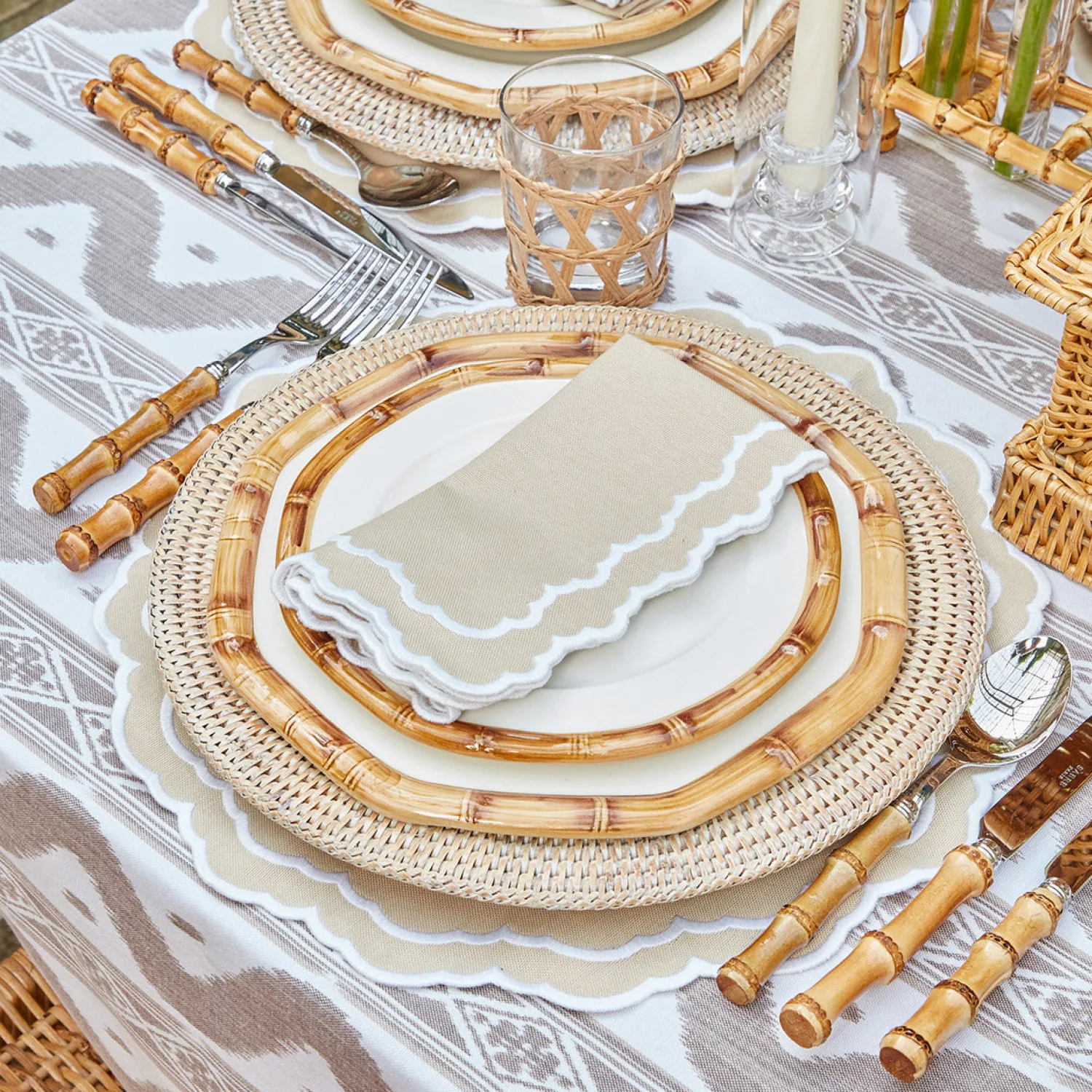 Mrs. Alice Edith Sand Placemats (Set of 4)< Placemats