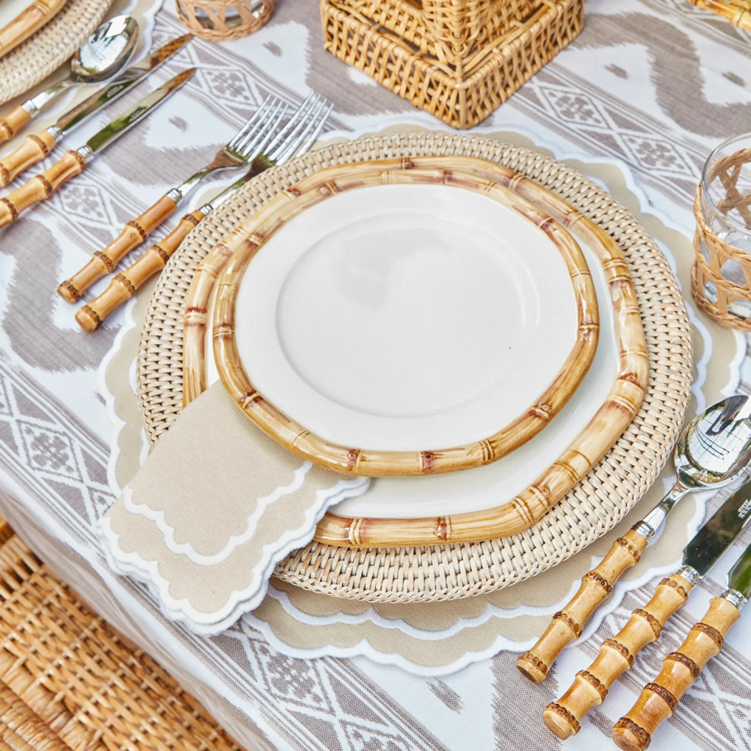 Mrs. Alice Edith Sand Placemats (Set of 4)< Placemats