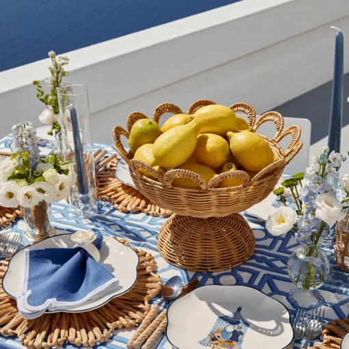 Mrs. Alice Elena Rattan Bowl< For Her | For The Rattan Lover