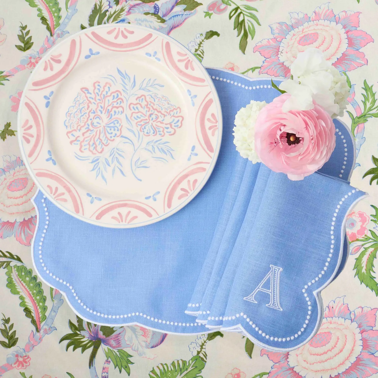 Mrs. Alice Eliza Floral Dinner & Starter Plates (Set of 8)< Summer Crockery | Crockery Sets