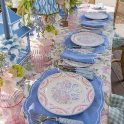 Mrs. Alice Eliza Floral Dinner Plates (Set of 4)< Summer Crockery | Dinner Plates