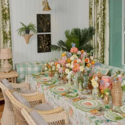 Mrs. Alice Eloise Green Gingham Placemats (Set of 4)< Summer Table Linen | Placemats