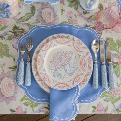 Mrs. Alice Eloise Periwinkle Napkins (Set of 4)< Summer Table Linen | Napkins