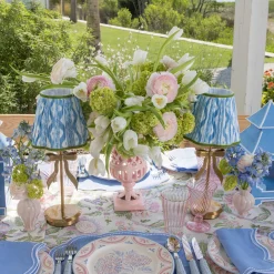 Mrs. Alice Eloise Periwinkle Napkins (Set of 4)< Summer Table Linen | Napkins