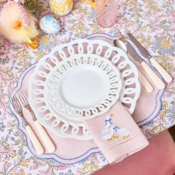 Mrs. Alice Eloise Pink & Blue Placemats (Set of 4)< Placemats