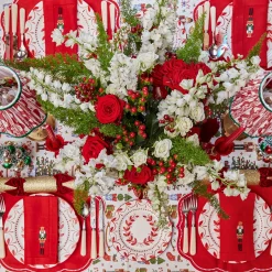 Mrs. Alice Eloise Red Placemats (Set of 4)< Placemats