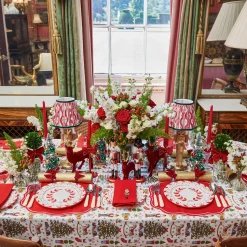 Mrs. Alice Eloise Red Placemats (Set of 4)< Placemats