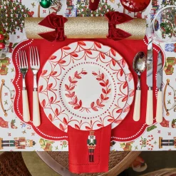 Mrs. Alice Eloise Red Placemats (Set of 4)< Placemats