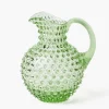 Mrs. Alice Emerald Hobnail Jug< Jugs | For The Millenial