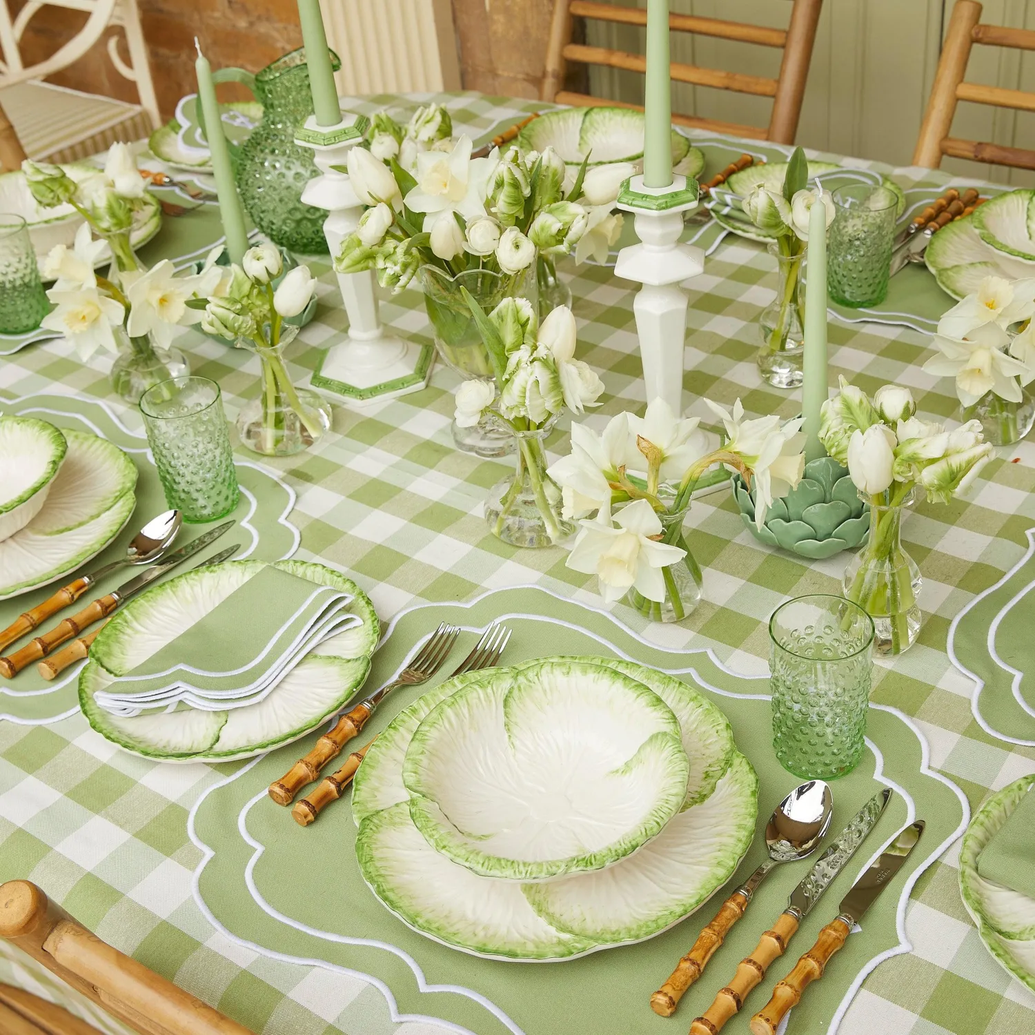 Mrs. Alice Emerald Hobnail Jug< Jugs | For The Millenial