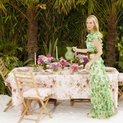 Mrs. Alice Emerald Hobnail Jug & Rose Handle< Jugs | For Her