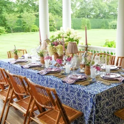 Mrs. Alice Estella Woven Round Placemats (Set of 4)< Summer Table Linen | Placemats