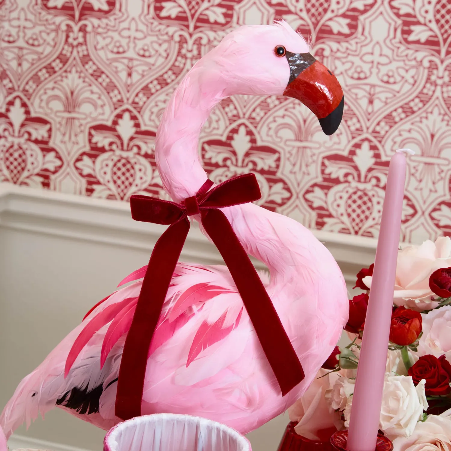 Mrs. Alice Faye Flamingo (Pair) - 60cm< Year-round Decorations | Spring Decorations