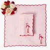 Mrs. Alice Faye Pink Flamingo Napkins (Set of 4)< Napkins
