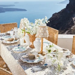 Mrs. Alice Fleur Sand Napkins (Set of 4)< Summer Table Linen | Napkins