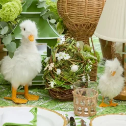 Mrs. Alice Fluffy Geese (Pair)< Spring Decorations
