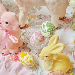 Mrs. Alice Fluted Glass Bowl (Pair)< Spring Decorations