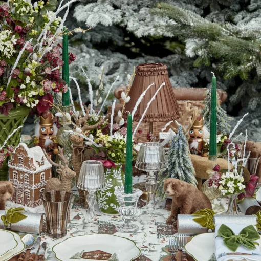 Mrs. Alice Frosted Fir Trees (Pair)< Christmas Decorations