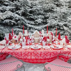 Mrs. Alice Frosted Gingerbread Townhouse (Medium)< Christmas Decorations