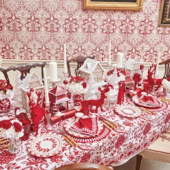 Mrs. Alice Frosted Gingerbread Townhouse (Medium)< Christmas Decorations