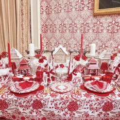 Mrs. Alice Frosted Gingerbread Townhouse (Medium)< Christmas Decorations