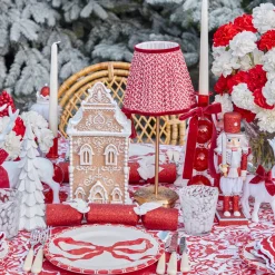 Mrs. Alice Frosted Gingerbread Townhouse (Medium)< Christmas Decorations