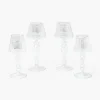 Mrs. Alice Glass Lantern Tea Light Holder Set< Summer Glassware | Summer Candleware