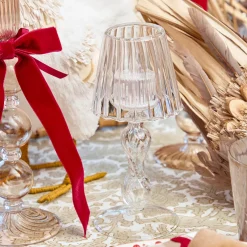 Mrs. Alice Glass Lantern Tea Light Holder Set< Summer Glassware | Summer Candleware