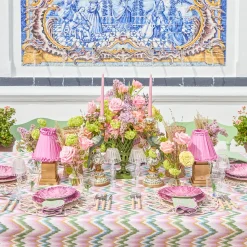 Mrs. Alice Glass Lantern Tea Light Holder Set< Summer Glassware | Summer Candleware