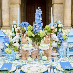 Mrs. Alice Glass Lantern Tea Light Holder (Pair) - 24cm< Summer Glassware | Summer Candleware