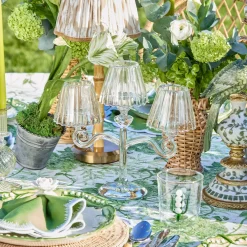 Mrs. Alice Glass Lantern Tealight Candleabra< Summer Candleware | Candle Holders