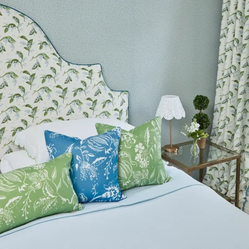 Mrs. Alice Green Chelsea Square Fabric< Serena Fresson Fabrics