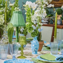 Mrs. Alice Green Frilled Silk Lampshade (18cm)< Lampshades