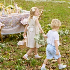 Mrs. Alice Green Gingham Basket< Spring Decorations