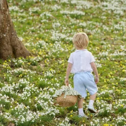 Mrs. Alice Green Gingham Basket< Spring Decorations