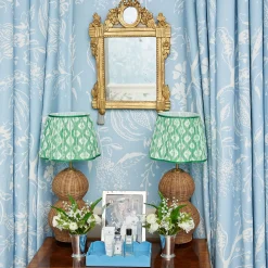 Mrs. Alice Green Ikat Lampshade (30cm)< Lampshades