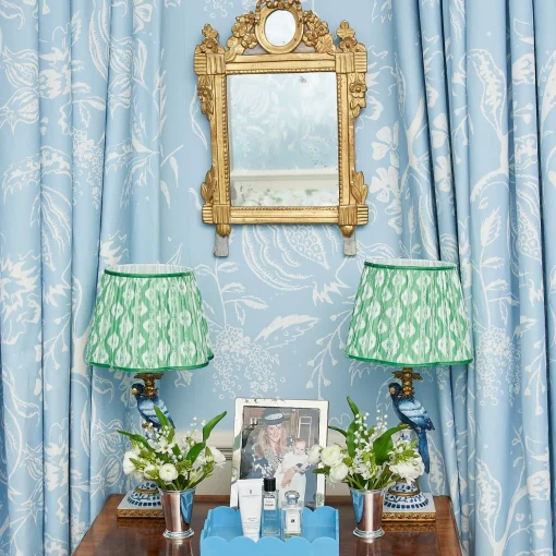 Mrs. Alice Green Ikat Lampshade (30cm)< Lampshades
