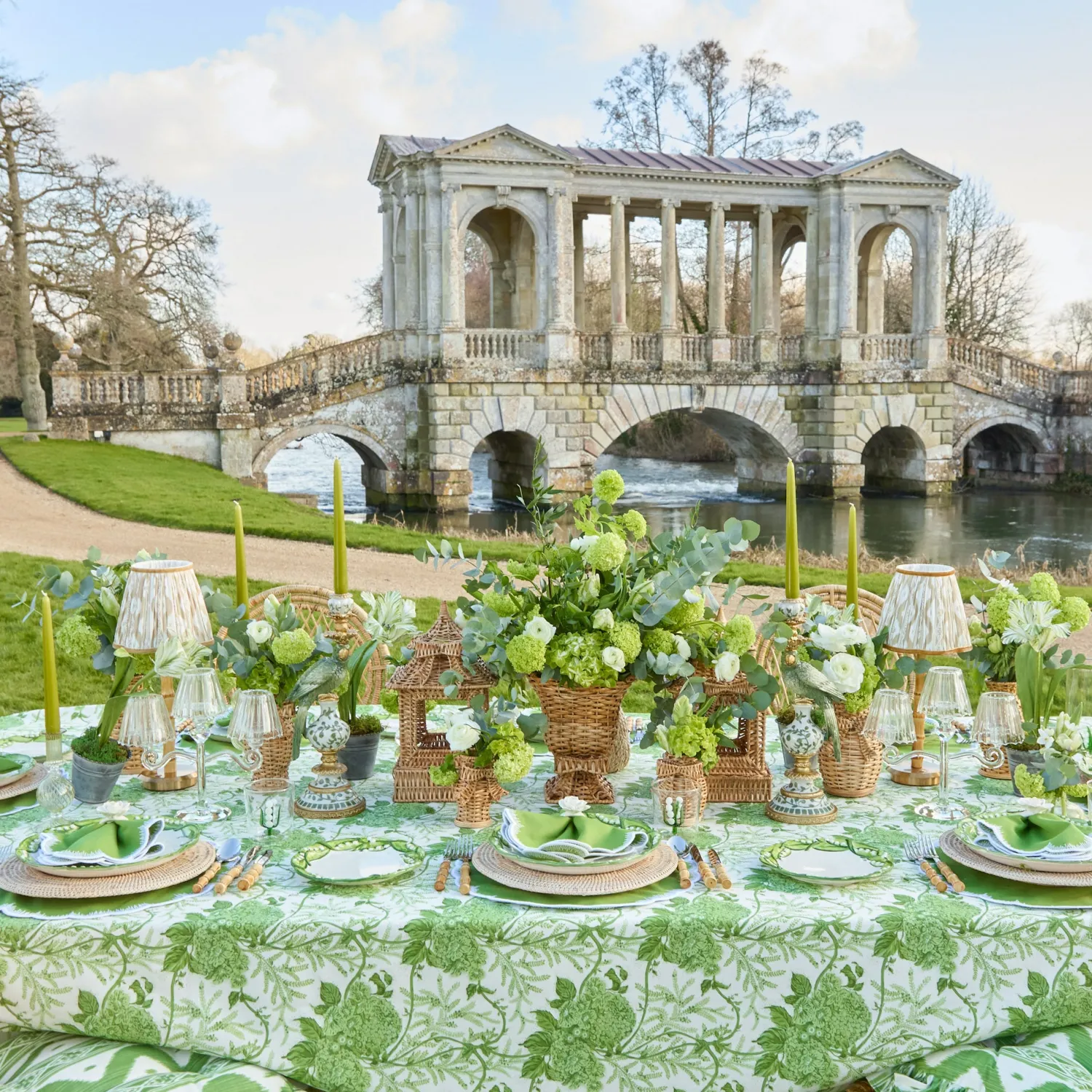 Mrs. Alice Green Lady Isabella's Garden Tablecloth< Tablecloths | For Her