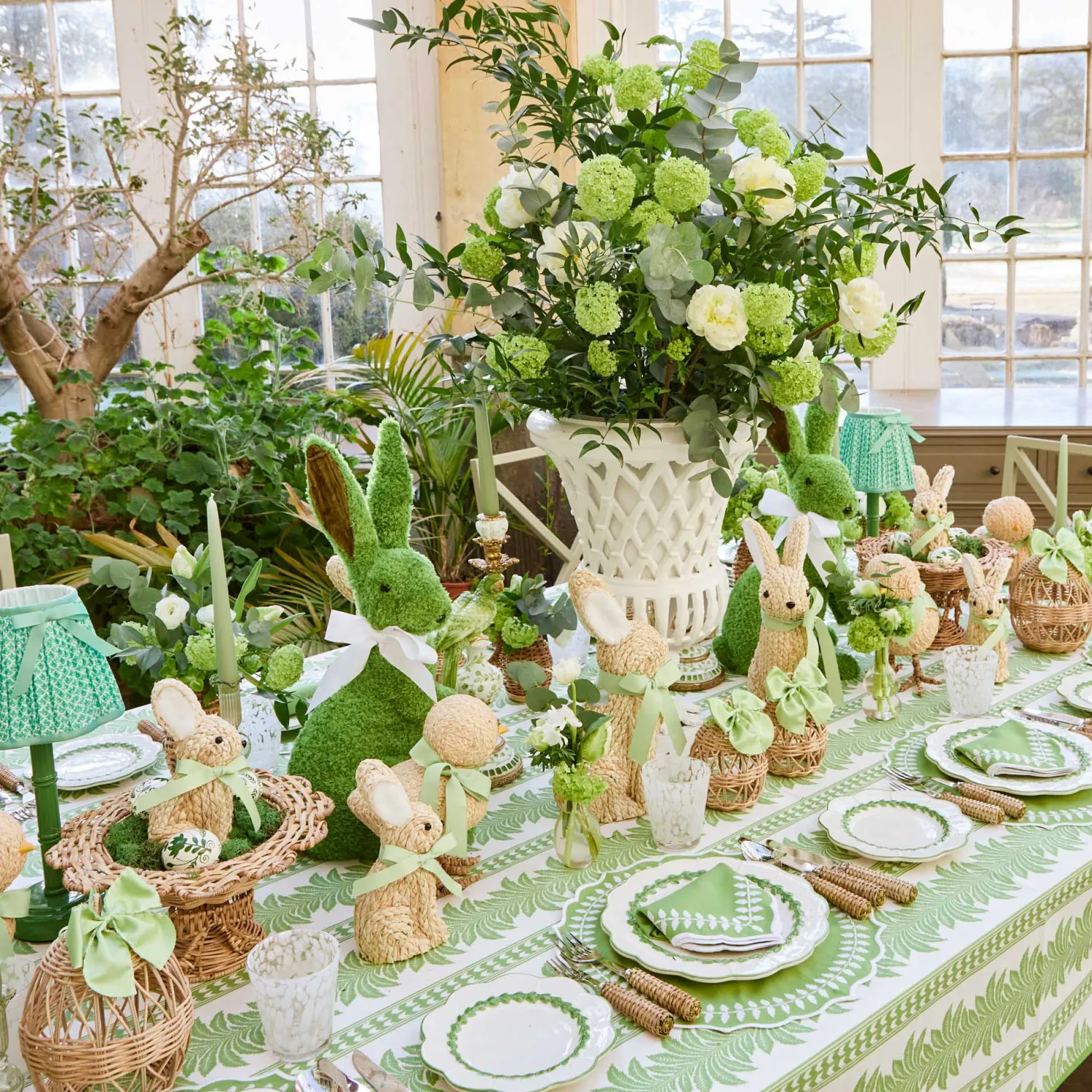 Mrs. Alice Green Laurel Placemats (Set of 4)< Placemats