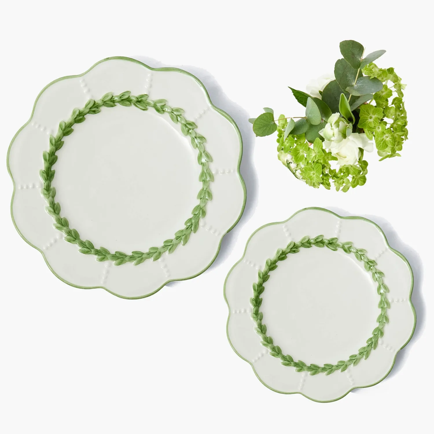 Mrs. Alice Green Laurel Starter Plate< Starter Plates