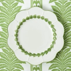 Mrs. Alice Green Laurel Starter Plate< Starter Plates