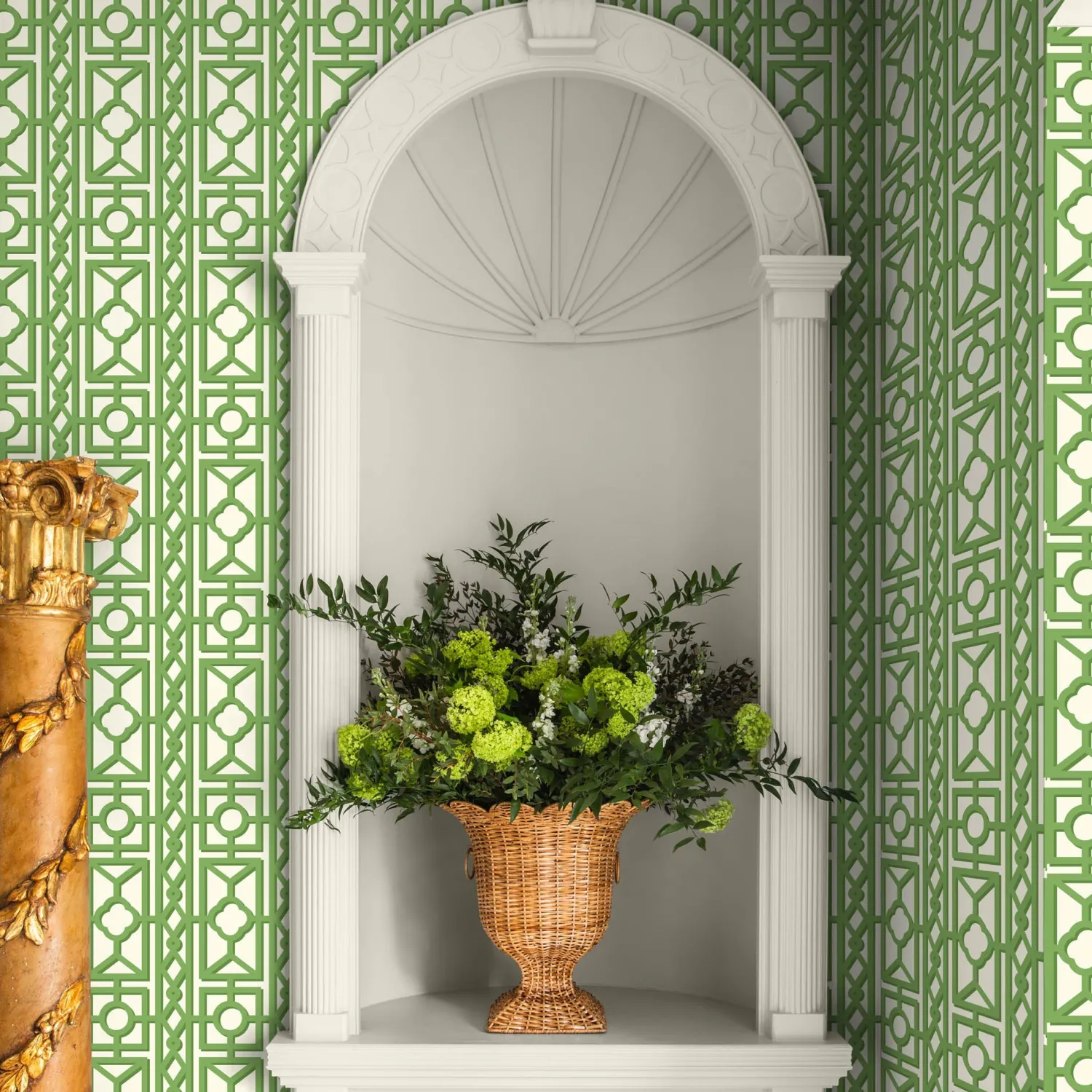 Mrs. Alice Green Pavilion Wallpaper< Serena Fresson Wallpapers