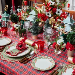 Mrs. Alice Green Swirl Tree (Set of 3)< Christmas Decorations