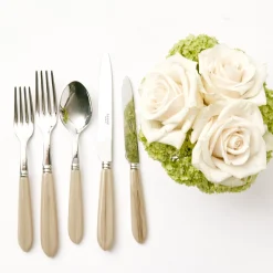 Mrs. Alice Grey Horn Cutlery Set (5 Piece)< Cutlery Sets