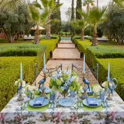 Mrs. Alice Handmade Ice Blue Candles (Set of 8)< Summer Candleware | Candles