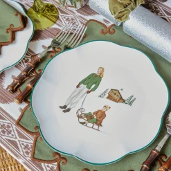 Mrs. Alice Hansel & Gretel Dinner & Starter Plates (Set of 8)< Crockery Sets