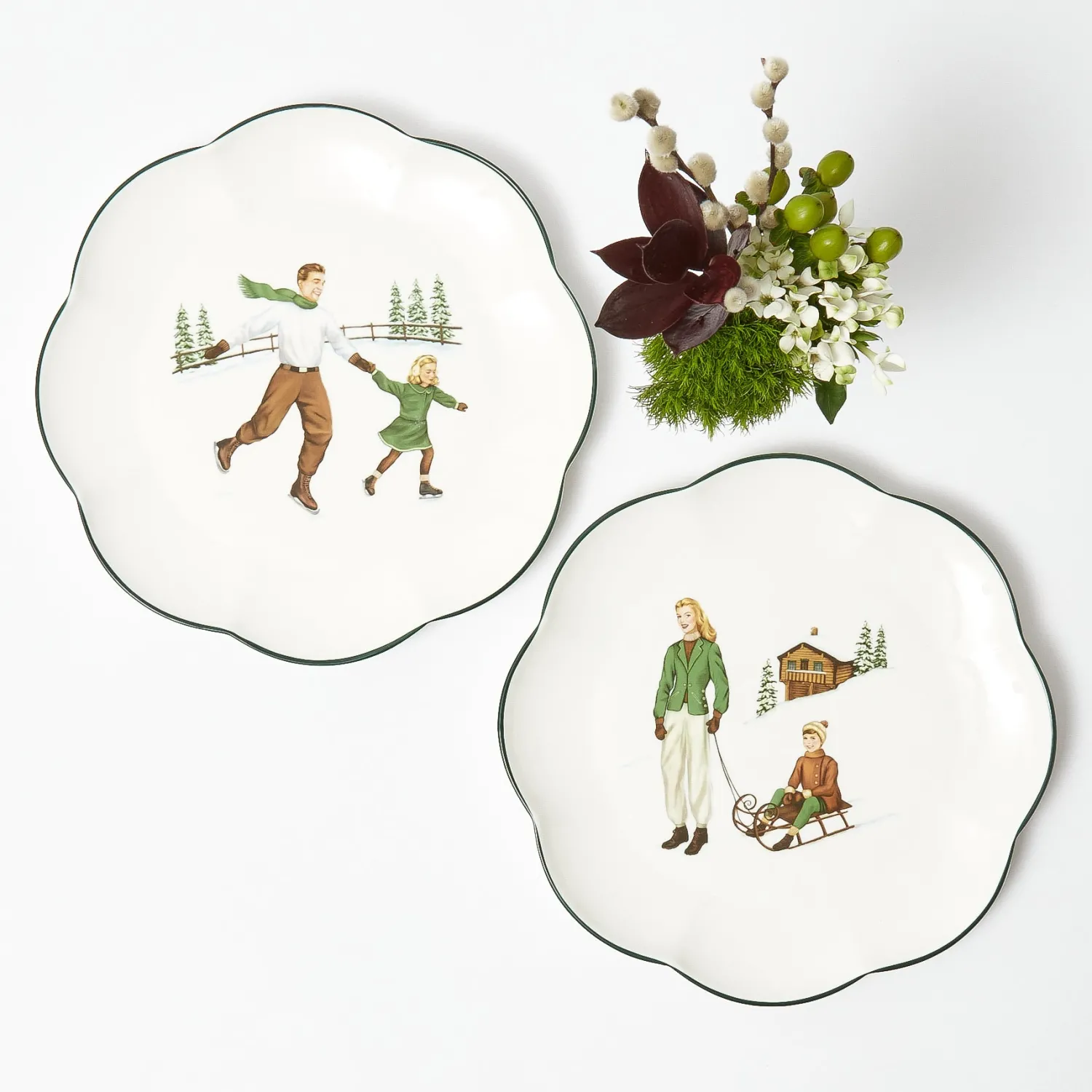 Mrs. Alice Hansel & Gretel Dinner Plates (Set of 4)< Dinner Plates | Crockery Sets