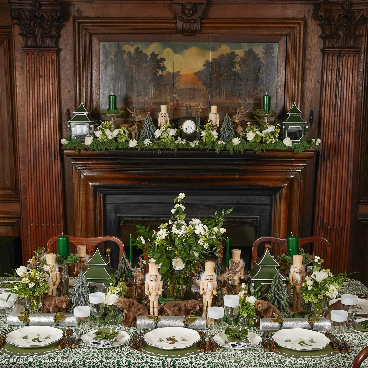 Mrs. Alice Heidi & Hans Skier Starter Plates (Set of 4)< Starter Plates | Crockery Sets